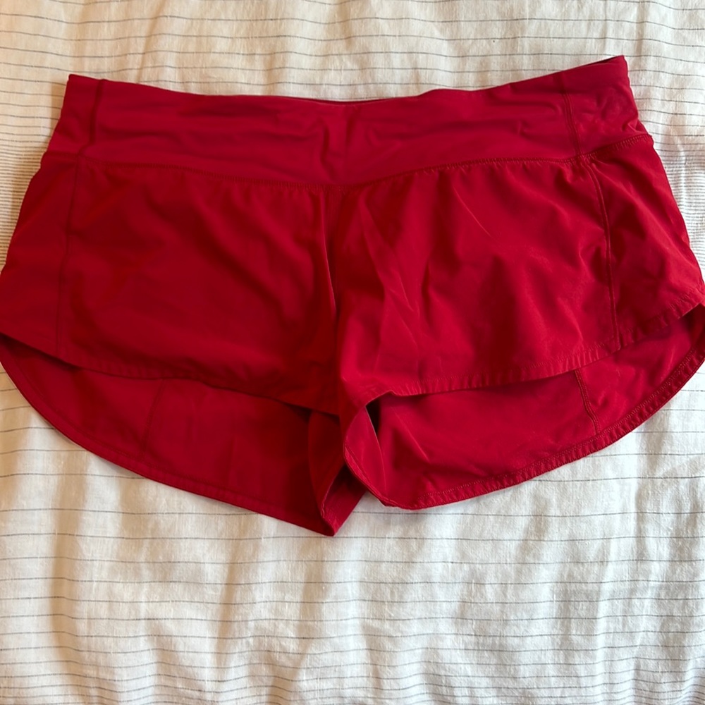 Lululemon Speed Up Short 2.5”, Size 8